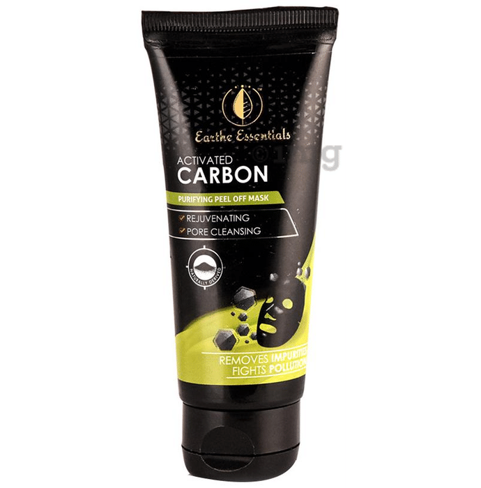 Earthe Essentials Purifying Peel Off Mask Activated Carbon