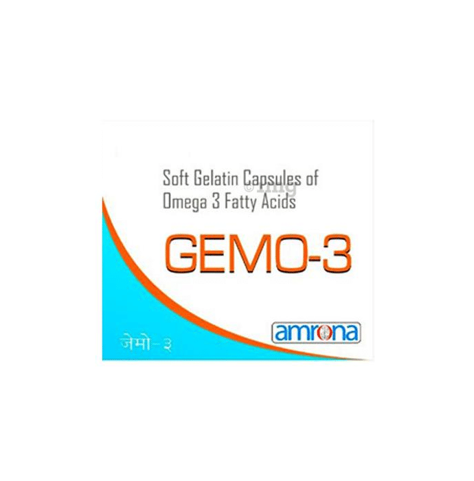 Gemo-3 Soft Gelatin Capsule