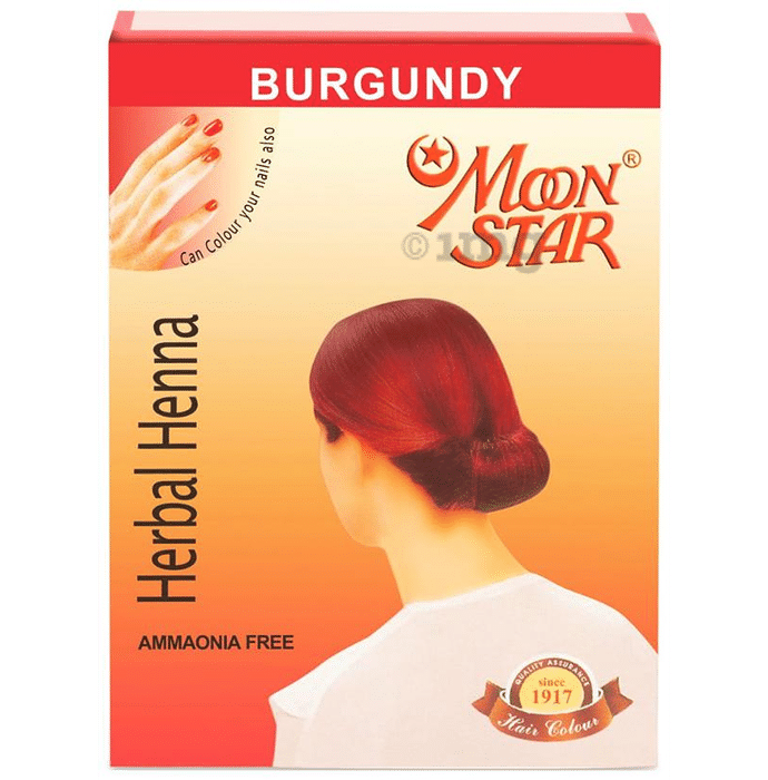 Moon Star Burgundy Herbal Henna (10gm Each)