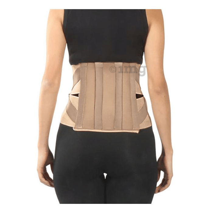 Kudize Lumbar Sacral Belt Contoured Spinal Brace XL Beige