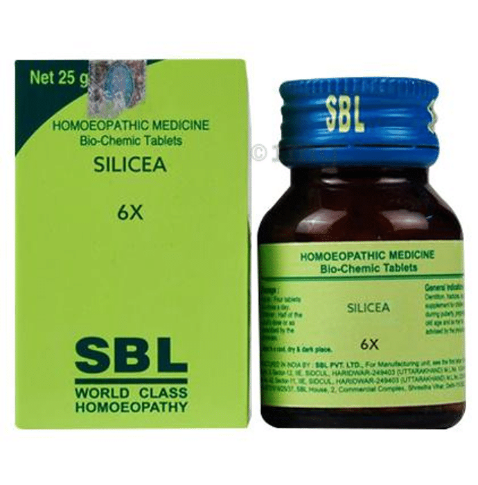 SBL Silicea Biochemic Tablet 6X