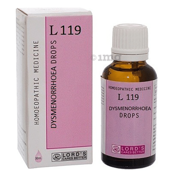 Lord's L 119 Dysmenorrhoea Drop