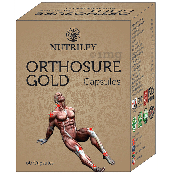 Nutriley CRD Ayurveda Orthosure Gold Capsule