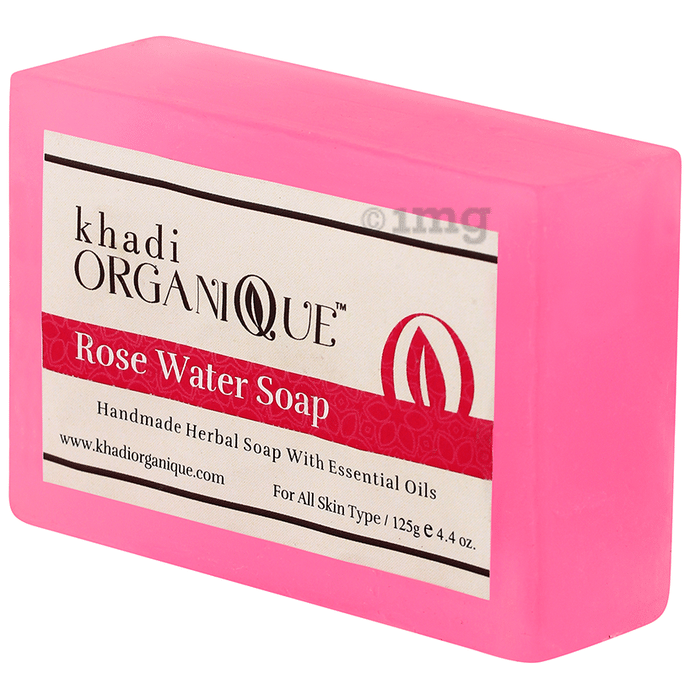 Khadi Organique Rosewater Soap