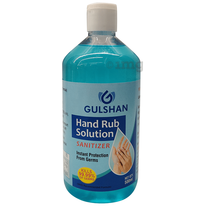 Gulshan Hand Rub Solution Sanitizer (500ml Each)