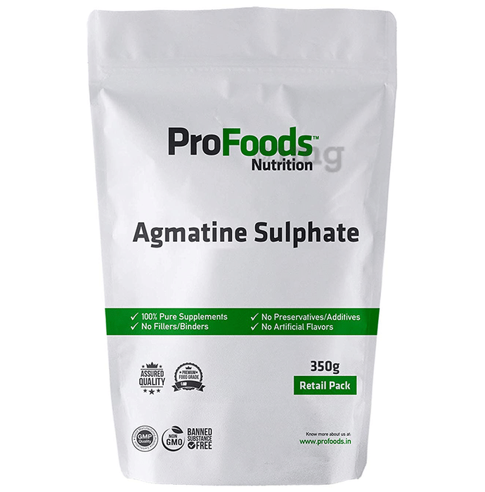 ProFoods Nutrition Agmatine Sulphate for Heart, Muscle & Brain Health