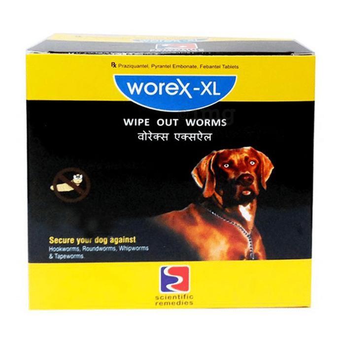 Beaphar Worex XL Wipe Out Worms (Deworming) Tablet for Dogs