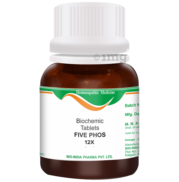 Bio India Five Phos Biochemic Tablet 12X