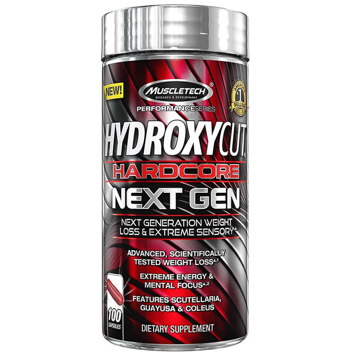 Muscletech Performance Series Hydroxycut Hardcore Next Gen Capsule