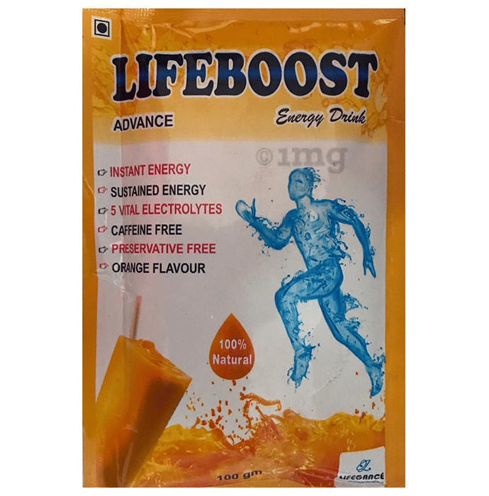 Lifeboost Advance Energy Drink Orange