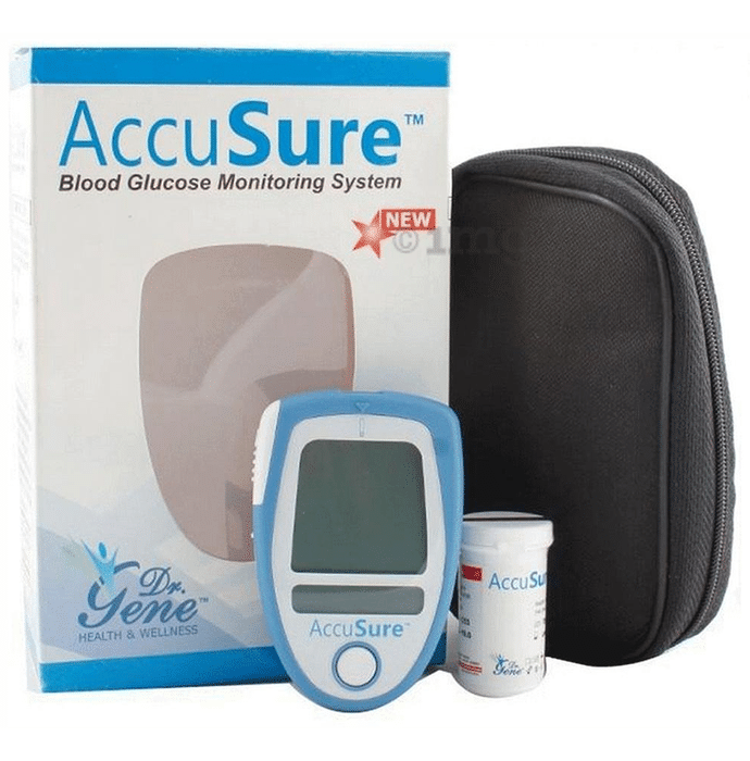 AccuSure Blood Glucose Monitoring System Test Strip
