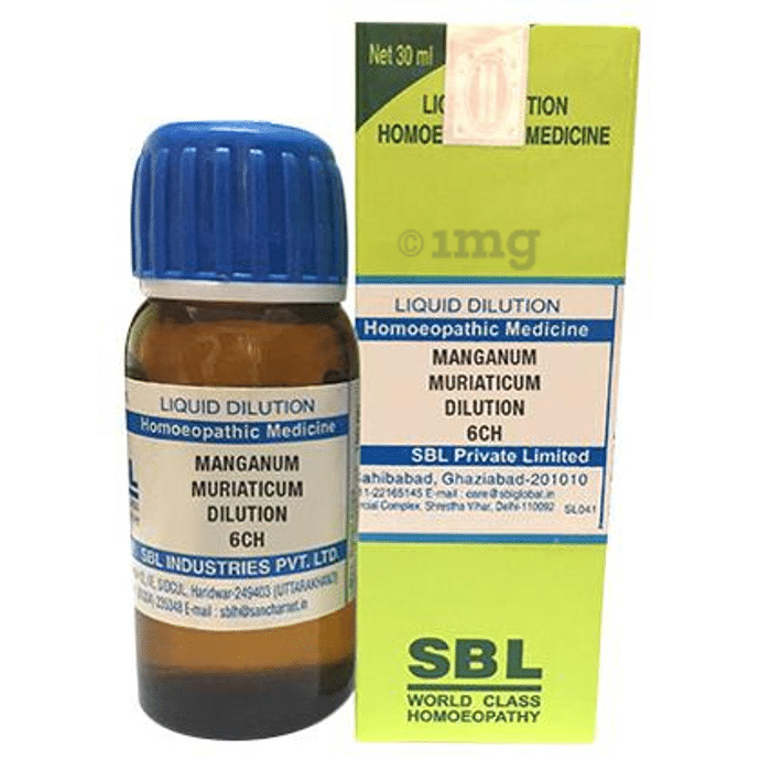 SBL Manganum Muriaticum Dilution 6 CH