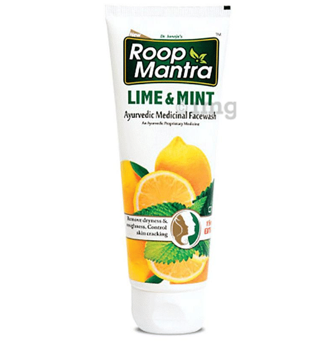 Roop Mantra  Lime & Mint Face Wash