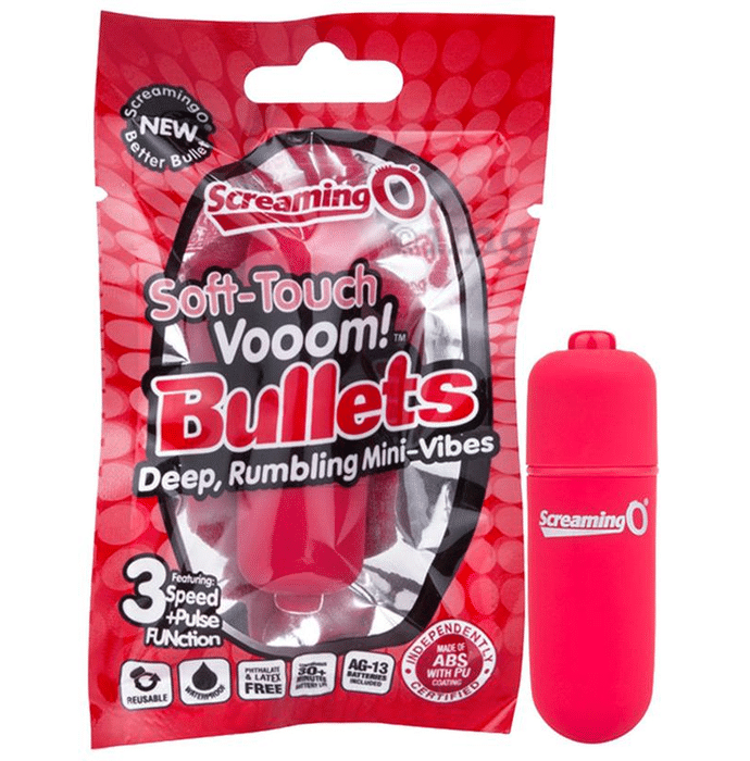 The Screaming O Soft Touch Vooom Bullets Red