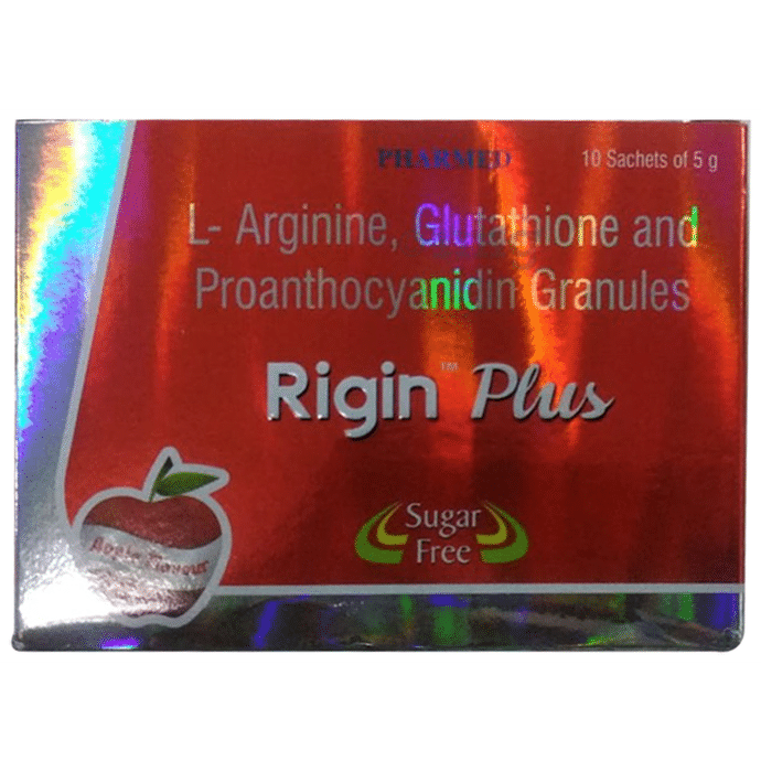 Rigin Plus Granules Sugar Free Granules Apple