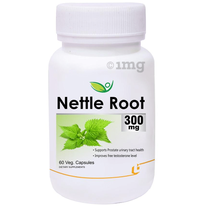 Biotrex Nettle Root Extract 300mg Veg Capsule
