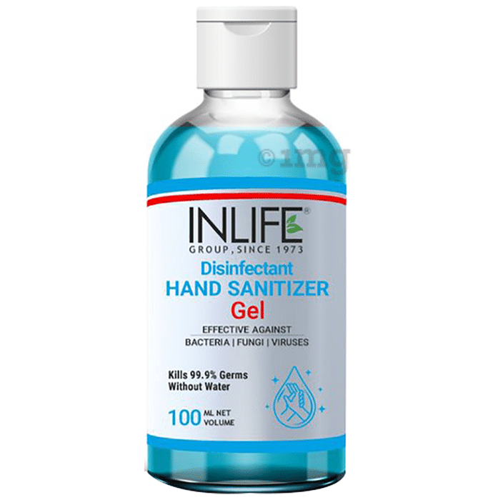 Inlife Disinfectant Hand Sanitizer Gel (100ml Each)