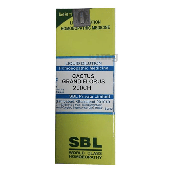 SBL Cactus Grandiflorus Dilution 12 CH