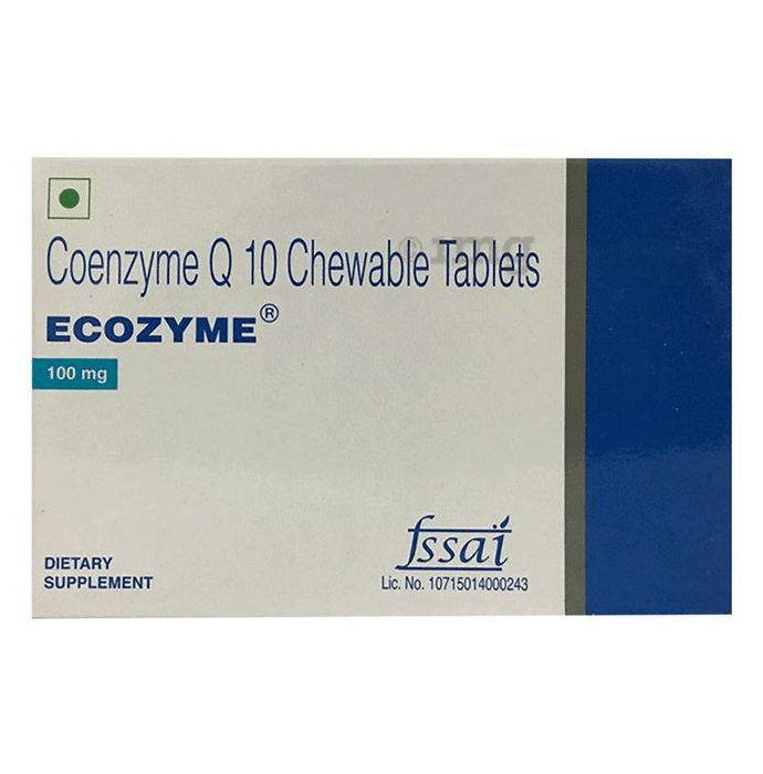 Ecozyme 100mg Chewable Tablet