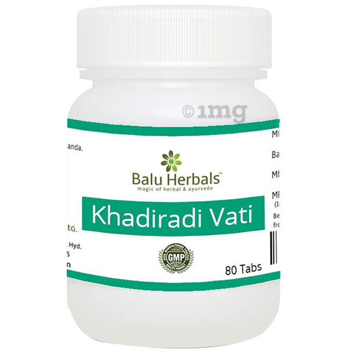 Balu Herbals Khadiradi Vati