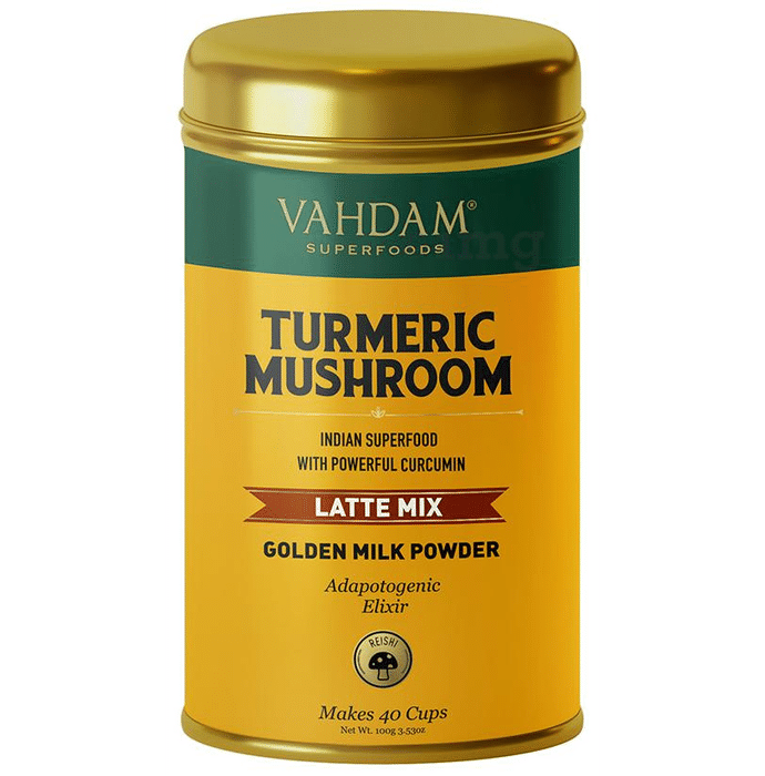 Vahdam Superfoods Turmeric Mushroom Latte Mix