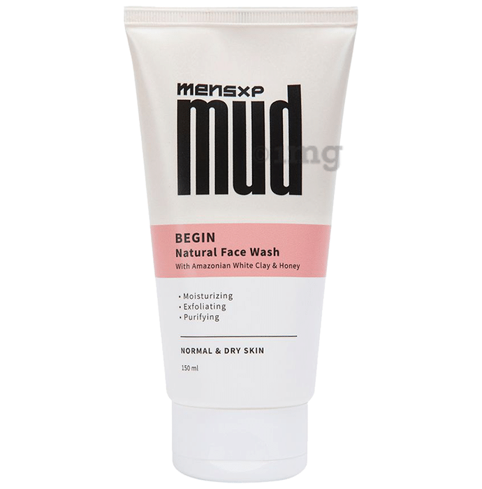Mensxp Mud Face Wash for Men Normal & Dry Skin