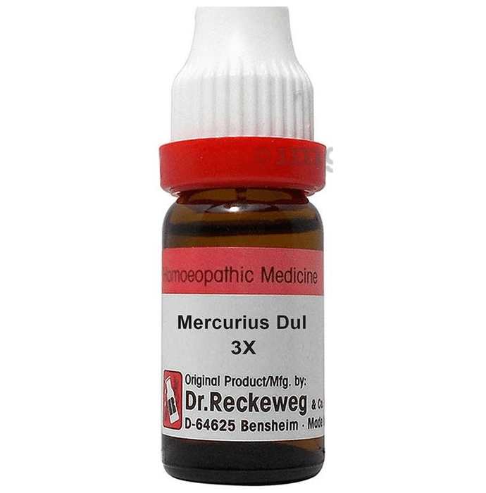 Dr. Reckeweg Mercurius Dul Dilution 3X