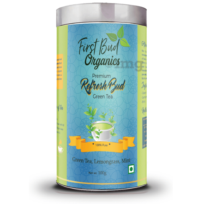 First Bud Organics Premium Refresh Bud Green Tea
