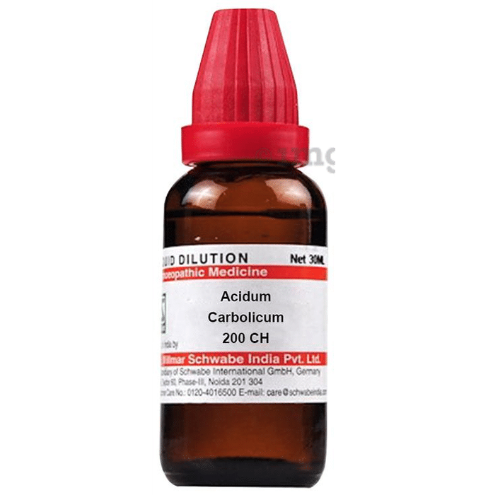 Dr Willmar Schwabe India Acidum Carbolicum Dilution 200 CH