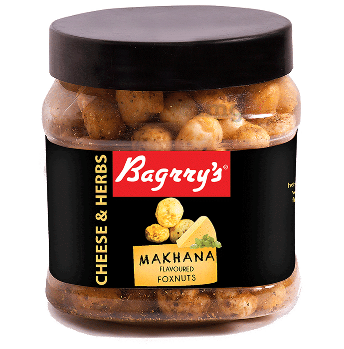 Bagrry's Makhana Flavoured Foxnuts Cheese and Herbs