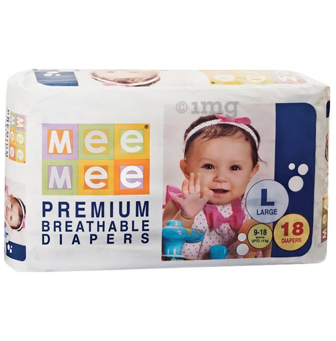 Mee Mee Premium Breathable Diaper Large