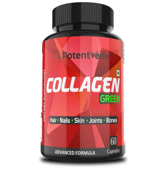 Potentveda Collagen Green Capsule