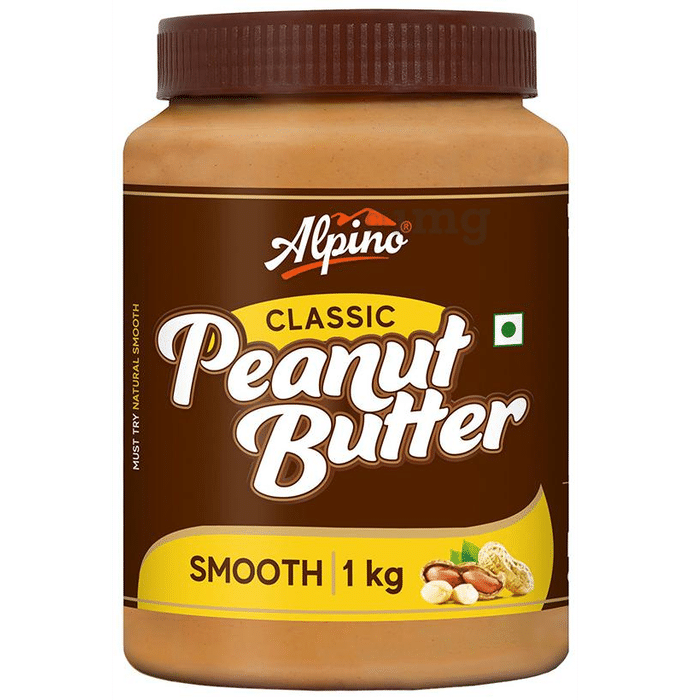 Alpino Classic Smooth Peanut Butter (1kg Each)