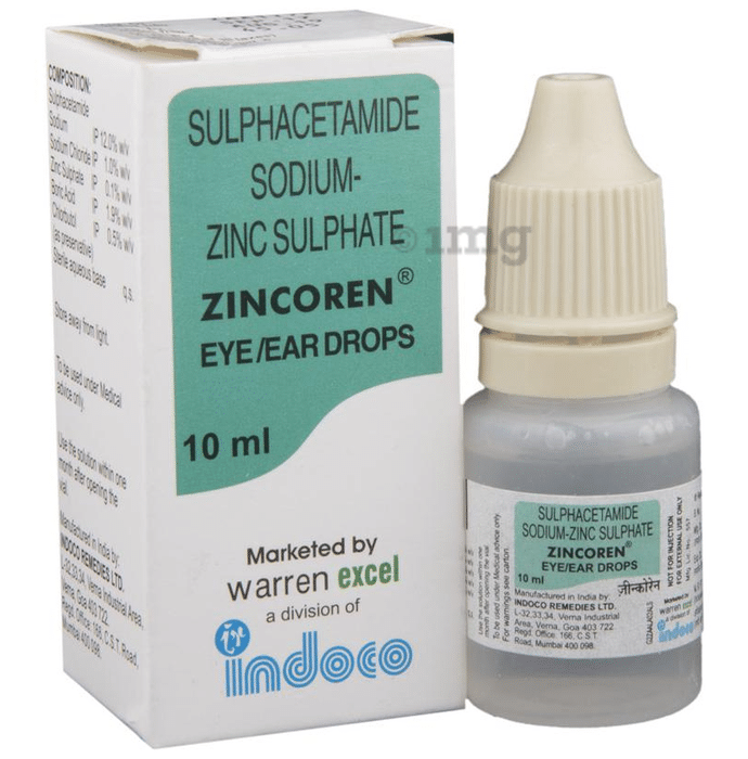 Zincoren Eye/Ear Drops