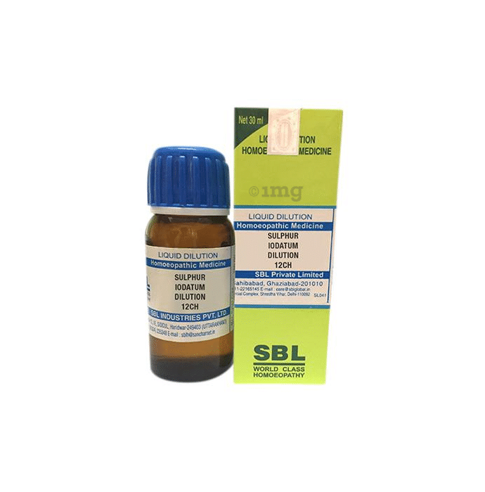 SBL Sulphur Iodatum Dilution 12 CH