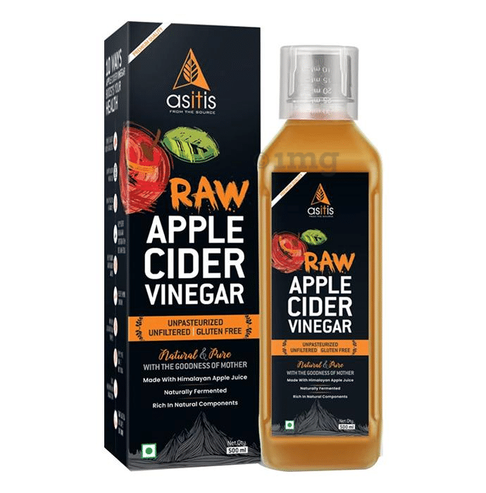 AS-IT-IS Nutrition Raw Apple Cider Vinegar with Mother
