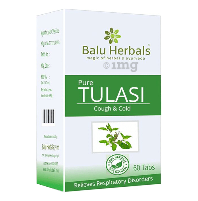 Balu Herbals Pure Tulasi Tablet