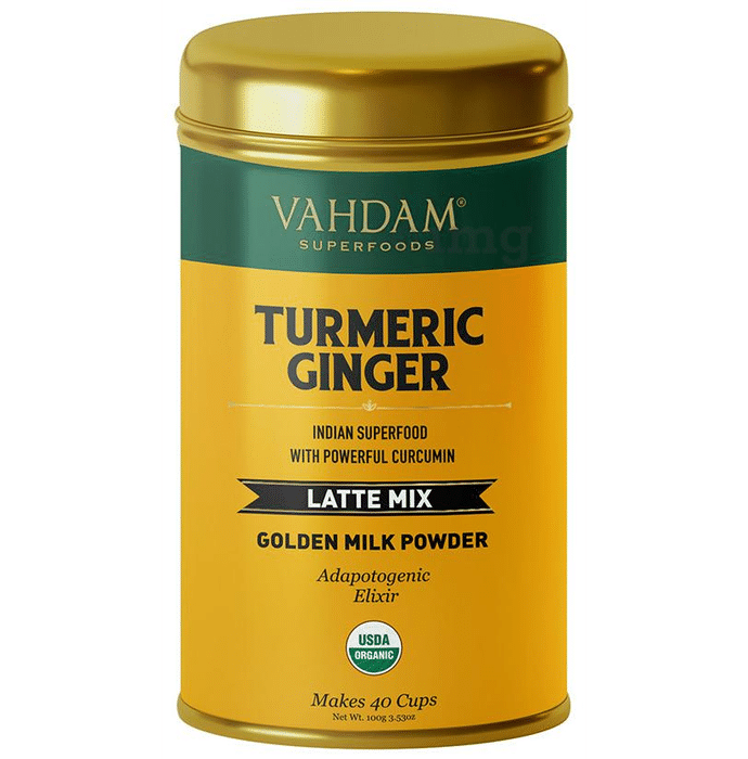 Vahdam Superfoods Turmeric Ginger Latte Mix