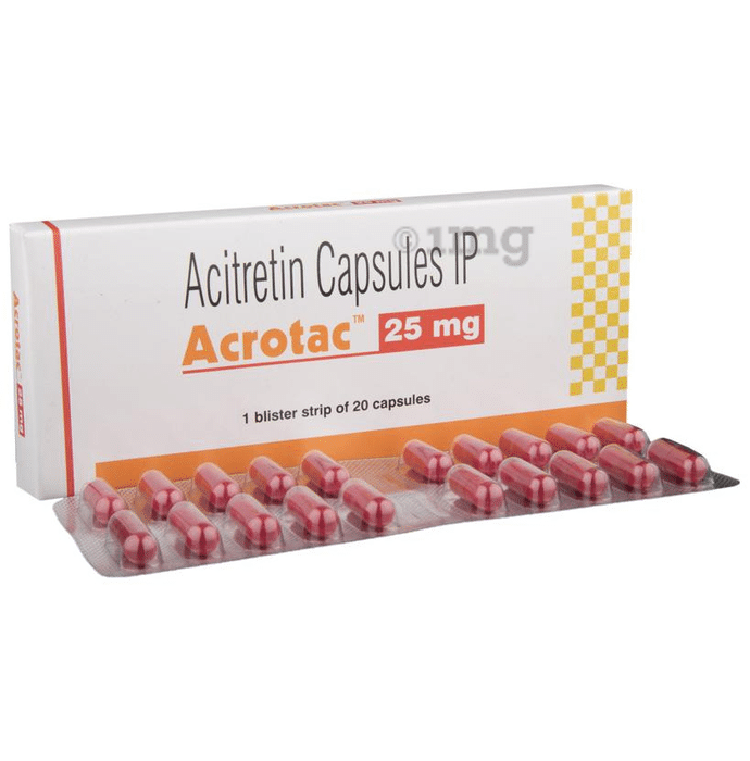 Acrotac 25mg Capsule