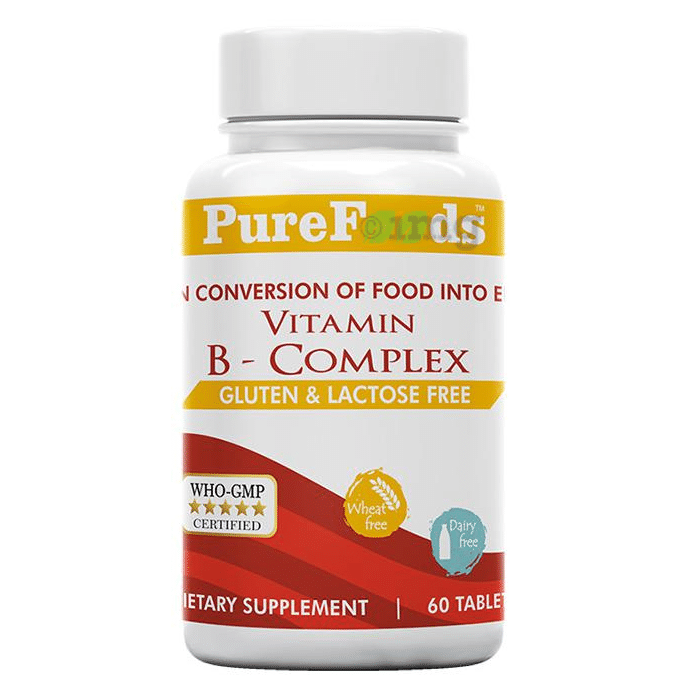 PureFoods Vitamin B-Complex Capsule Gluten Free