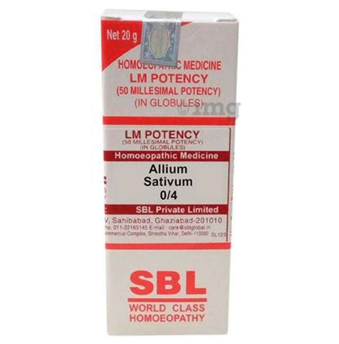 SBL Allium Sativum 0/4 LM