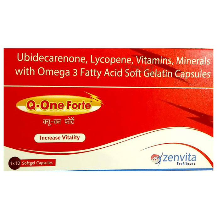 Q One Forte Soft Gelatin Capsule