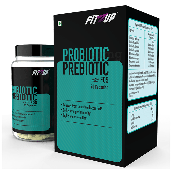 Fitzup Probiotic Prebiotic with FOS Capsule