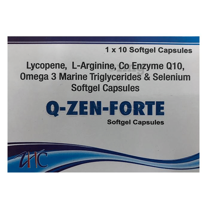 Q-Zen-Forte Soft Gelatin Capsule