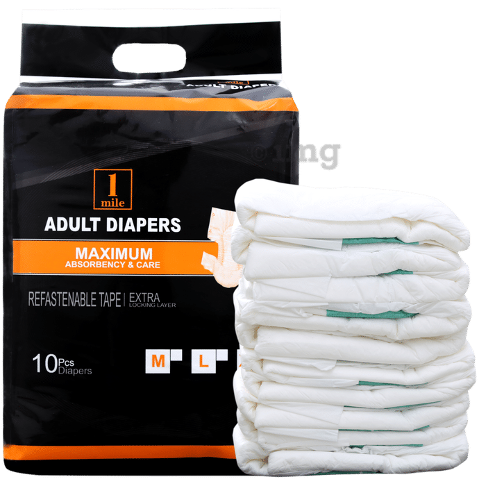 1Mile Adult Diaper Large