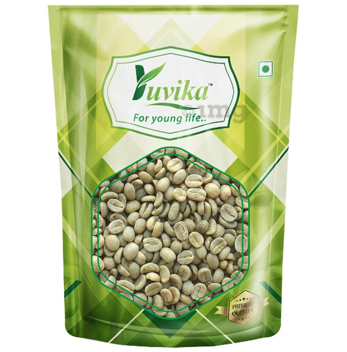 Yuvika Green Coffee Beans Decaffeinated & Unroasted Arabica Coffee