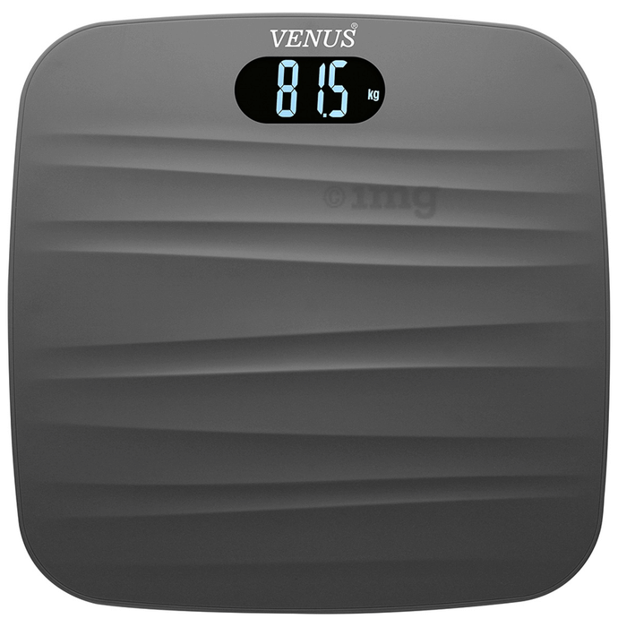 Venus Prime Lightweight ABS Digital/LCD Personal Health Body Weight Weighing Scale Black Prime Lightweight ABS