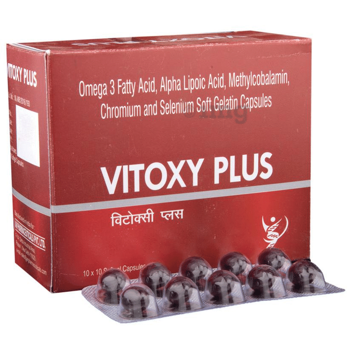 Vitoxy Plus Soft Gelatin Capsule