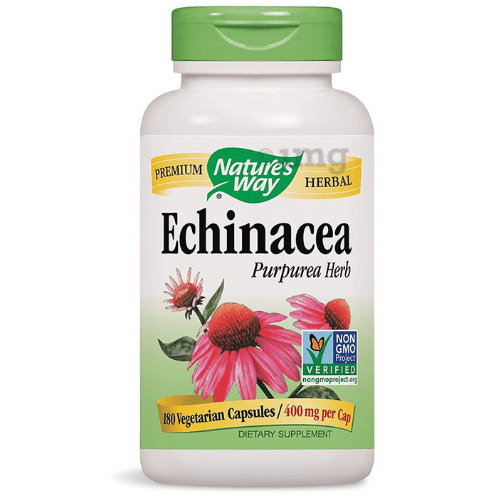 Nature's Way Echinacea Purpurea Herb 400mg Vegetarian Capsule
