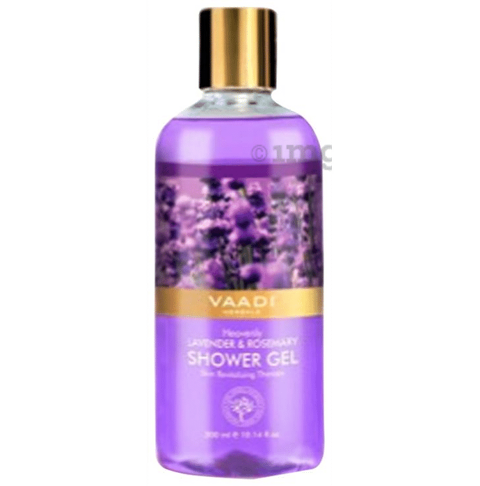 Vaadi Herbals Value Pack of Heavenly Lavender & Rosemary Shower Gel